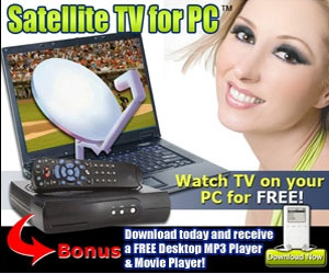 Why pay over $90.00 a month for Cable or Satellite TV services?  Download an extra TV now!  Sick of fighting for the remote? Do you wish you had another TV? Now you can literally download an extra TV.  Our software turns your PC into a TV! Just go here to find out more