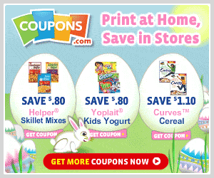 Coupons.com...$100's worth of Free Printable Coupons  Simply visit www.COUPONS.com to select and print coupons.  Redeem at supermarkets, drugstores, and more. Why wait for the Sunday paper?  Please Read details here...