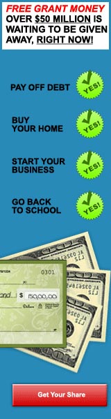  With over 400 billion dollars in Government funding and thousands of programs available, Finding the right information can be difficult.  Change you life today and order your free introductory kit...