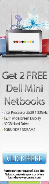  Get 2 Free Dell Mini Notebooks  Click here for details... 