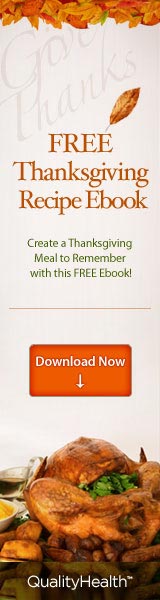 Create a Thanksgiving Meal to Remember with this Exclusive Ebook!  Click here for details...