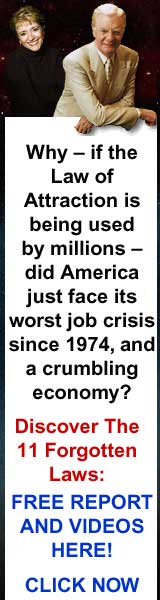 Is the Law of Attraction just hype? Is The Secret working?  Click here for details...  