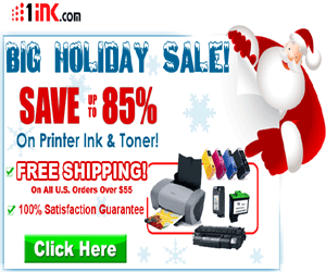  Save up to 85% on Brand Name Printer Ink Cartridges Click for details...