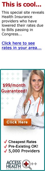 Finally Health Coverage That Fits Your Budget! Click here for details... 