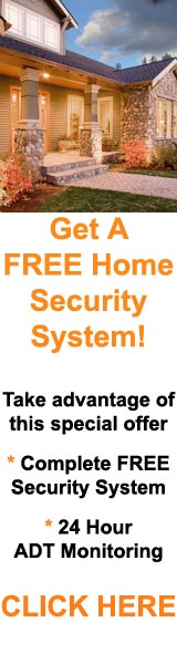  Free ADT Monitored Security System - Reserve Yours Now!  Click for details...