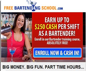 Free Bartending Course. Click and check it out