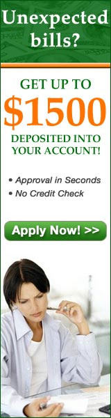 Obtaining fast cash for a short term loan couldn't be easier!   Click here for more info...