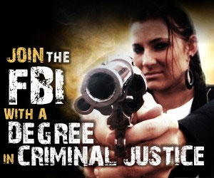  Put the bad guys behind bars with a Criminal Justice Degree!  Click for details...