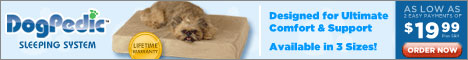 DogPedic Sleeping System - Designed for Ultimate Comfort and Support  Click here for details...