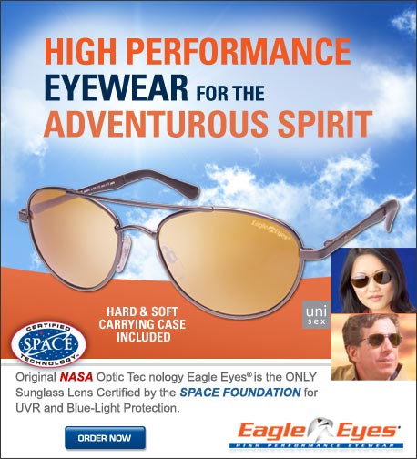  As Seen On TV Eagle Eyes - High Performance Eyewear. Now you can see clearer and farther than ever before, Guaranteed!  Click here for details... 