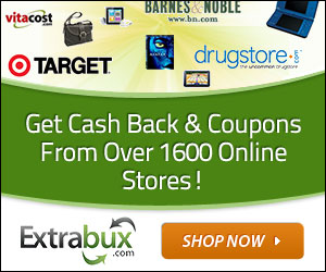 Sign-up with ExtraBux and get cashback and coupons from your favorite stores!   Click here for details...