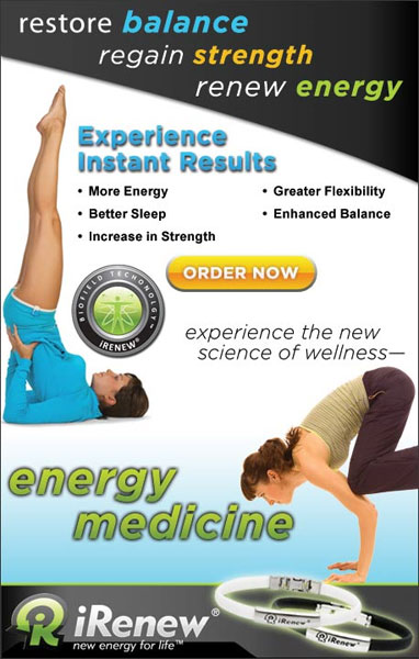iRenew Bracelet is an innovation into the future of healthier living. Experience the new science of wellness with this energy medicine. iRenew is the newest, most powerful energy balancing technology available today.