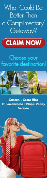 Cancun, Costa Rica, Sedona, Napa Valley ... Find your paradise with this complimentary* offer! - Click here for details...