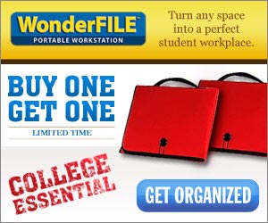 Wonder File - The Organizer that turns any space into a neatly, organized workplace.  Click here for details... 