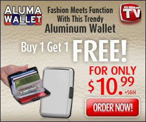 Protect your Valuables with the Aluma Wallet!   Click here for details...