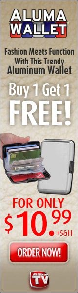 Protect your Valuables with the Aluma Wallet!   Click here for details...