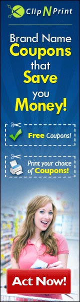 Stretch Your Dollar with Clip-N-Print Coupons! Click here for details...