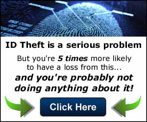  ID Theft is Serious Problem - a Serious Risk  Click here for details... 