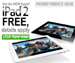 Congratulations!  A NEW Apple iPad 2 - Free! Details inside...