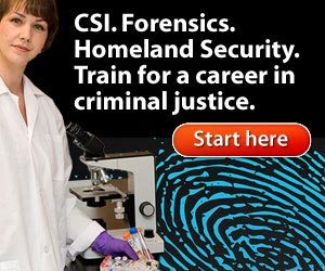  Train for a career in criminal justice.  Click here...