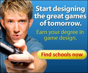  Earn your game design degree and prepare for tomorrow's hottest jobs.  Click here...