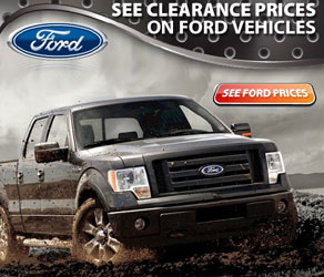 See Clearance Pricing on Ford Vehicles Today!  - Click here now...