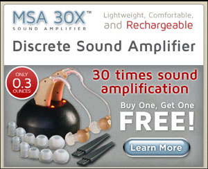  Stop letting bad hearing get in the way of your life!  Click here for details... 