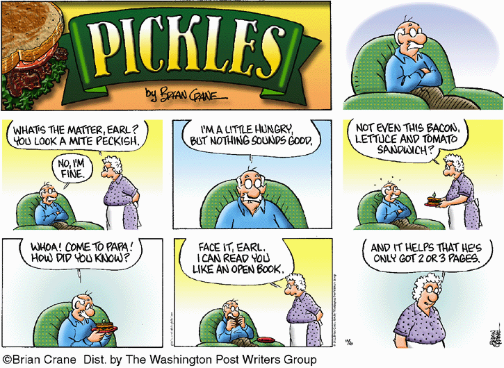 Pickles Cartoon for Nov/06/2011